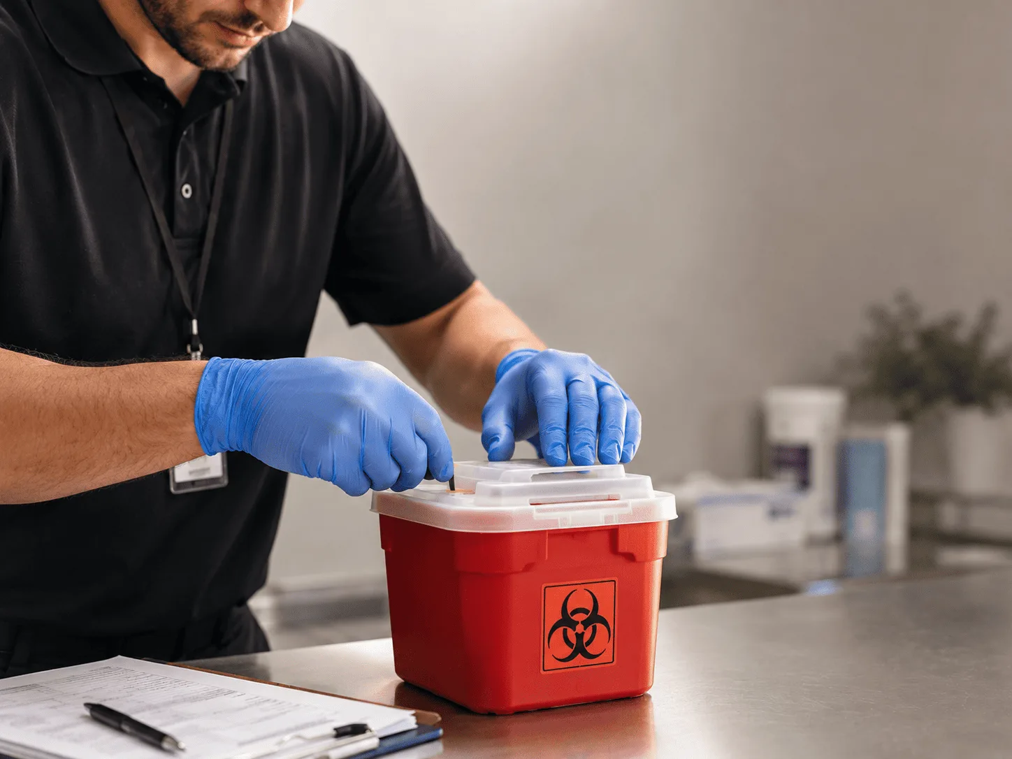 Why choose Sharps Waste Disposal in Tussy, OK
